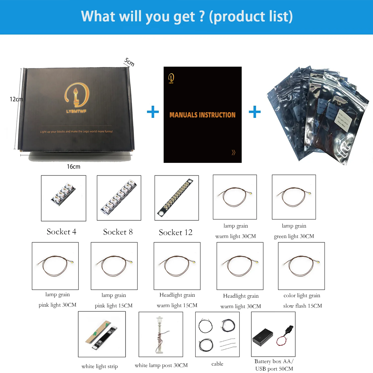 LYBMTWF LED Lighting Kit Compatible with Lego 10326  Natural History Museum Model   (NOT Include The Model Bricks)