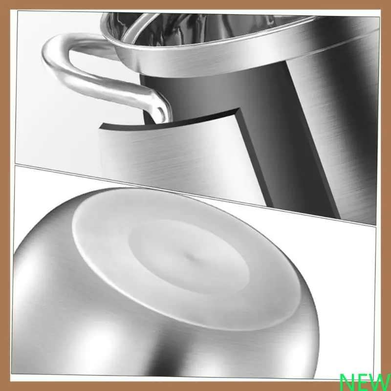 

Small Saucepan Thickened Soup Pot With Glass Lid Stainless Steels Cooking Pans Milk Pan Stockpot Kitchen Tool Enduring