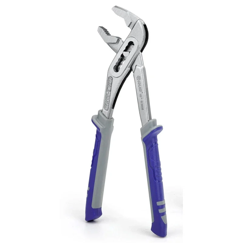 

Universal Adjustable Large Opening Pipe Wrench 10 Inch Water Pump Pliers Bathroom Plumbing Tool for Home Repair