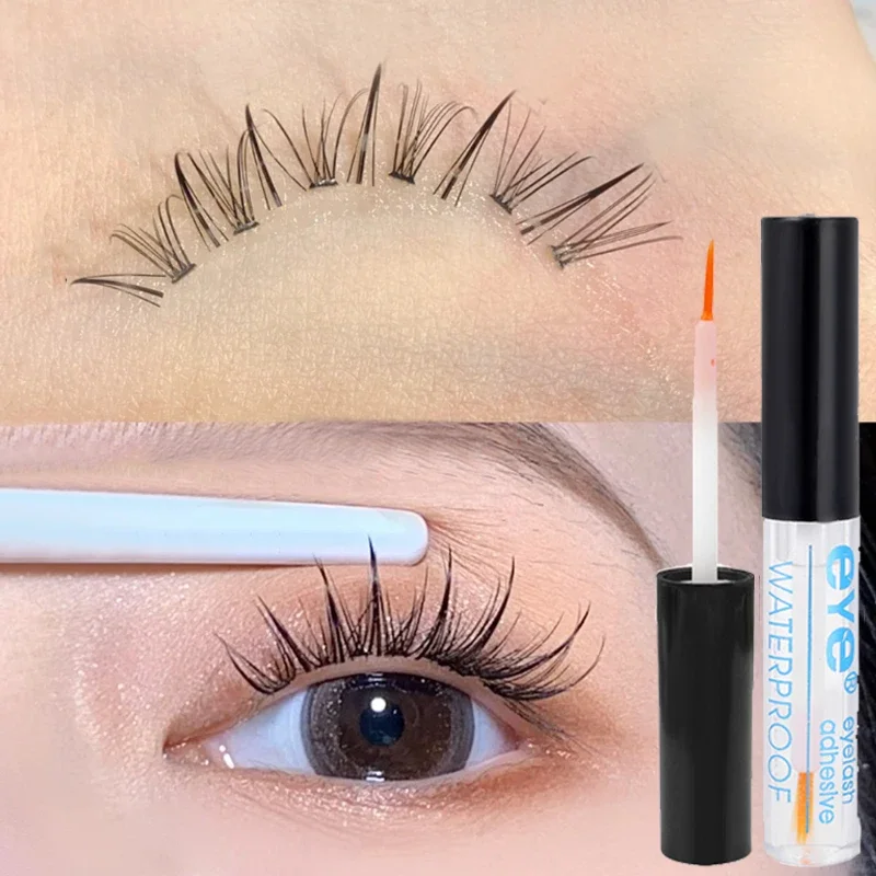 Waterproof No Irritant Eyelash Glue Quick Dry Strong Adhesive False Eye Lash Glue Clear Black Color Eyelashes Extension Makeup