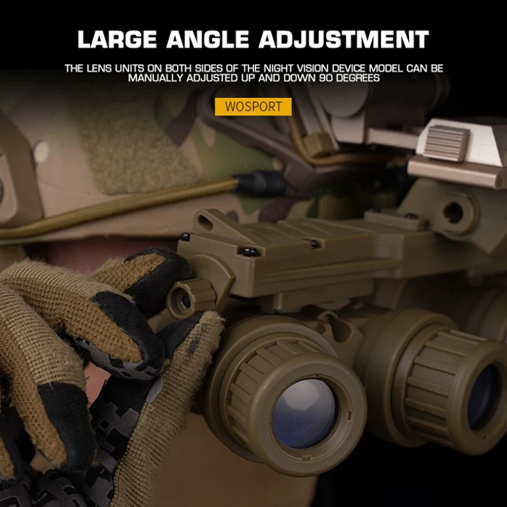 خوذة تكتيكية GPNVG 18 للرؤية الليلية حملق NVG دمية نموذج نسخة الانصهار الحراري خوذة Airsoft اكسسوارات الديكور الدعائم #6