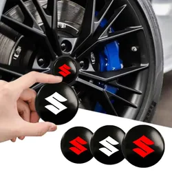 Car 4pcs 56mm Styling Wheel Center Cap Hub Covers Badge for Suzuki Samurai S-Cross SX4 Swift XL-7 Liana Spresso Celerio Car