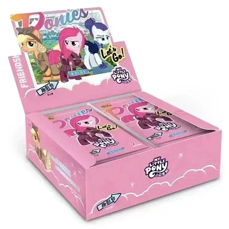 NIEUWE KAYOU My Little Pony Kaarten Engels Goede Maanlicht Sterren Leuke Schaduw Cadeaudoos serie Schattige Anime Verzamelkaarten Speelgoed Cadeaus