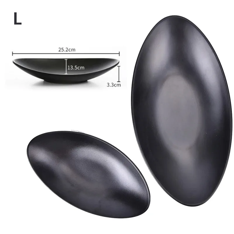 

S/L Oval Black Ring Dish Jewelry Tray Key Tray Organizer Dresser Decor Key Dish Jewelry Bowl Decorative Dish Organizer