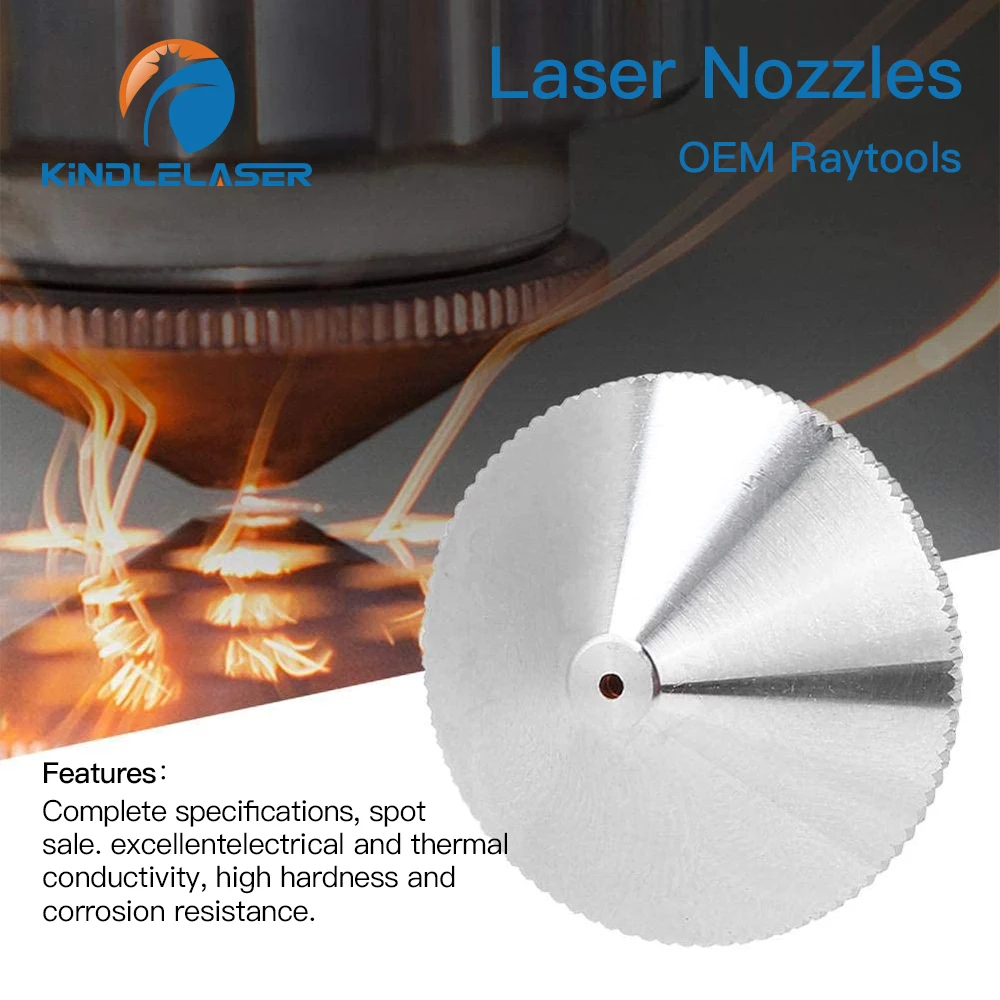 KINDLELASER Raytools Dia.32mm H15 Caliber 0.8-6.0 Single/Double Layers Welding Laser Nozzles for Fiber Laser Cutting CNC Machine