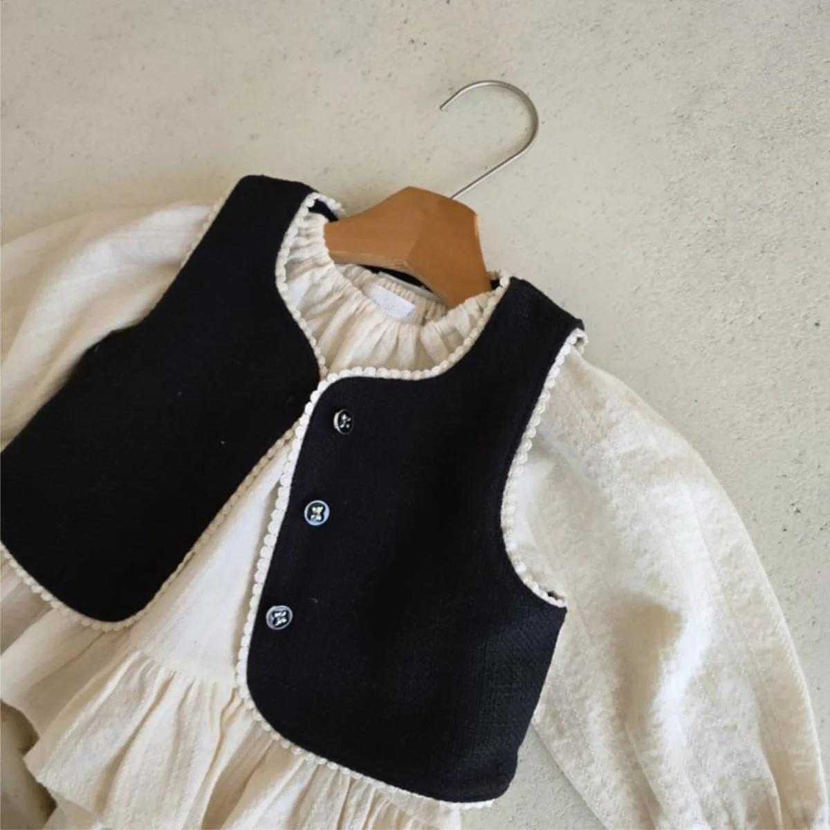 2025 зимний новый детский теплый жилет без рукавов, бархатный толстый модный жилет для маленьких девочек, пальто, флисовый жилет для малышей, куртка, одежда