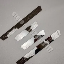 For Citroen C3 Aircross C4 Picasso C5 2017~2023 Accessories Door sill scuff plates thresholds protector Stickers Welcome Pedal