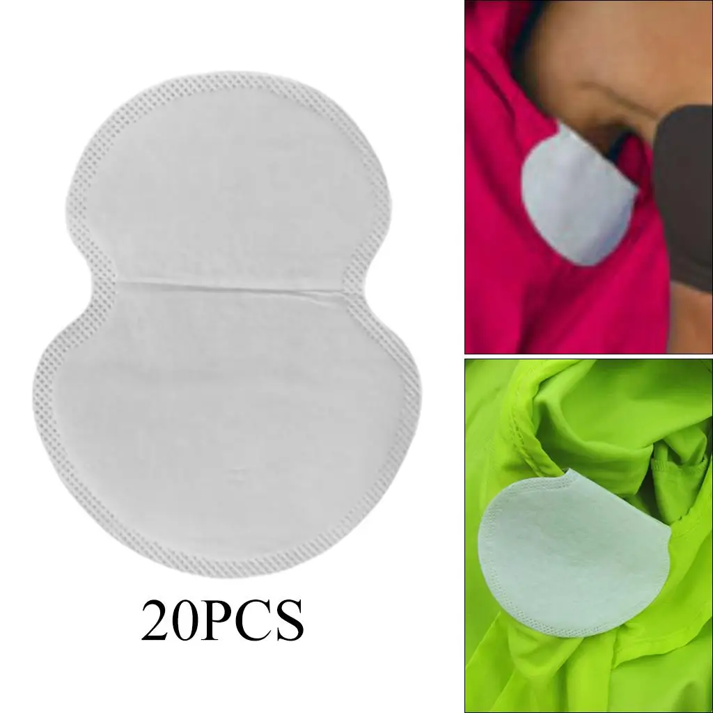 Disposable Armpit Pads for Sweating Underarm Protector Non-woven Sweat Wipes for Anti-sweat Clothing and Office Daily