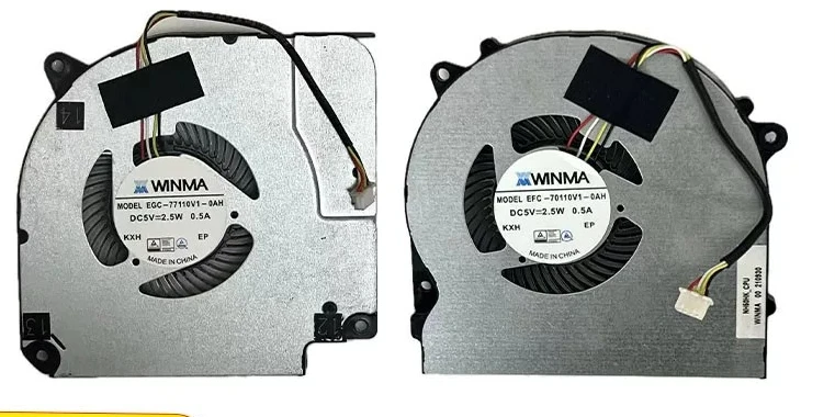 CHEN FOR Thunderobot  911ME/MT/ME/MP/ST/PLUS G7000S Mechanic T58-V Cooling Fan~~
