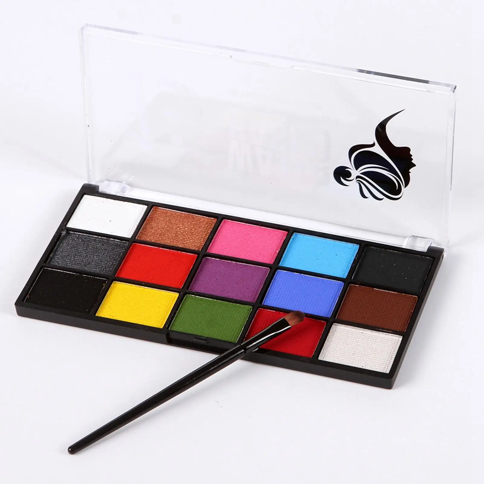 Face Body Painting palettes Watercolor for Holiday Adults Kids Make up