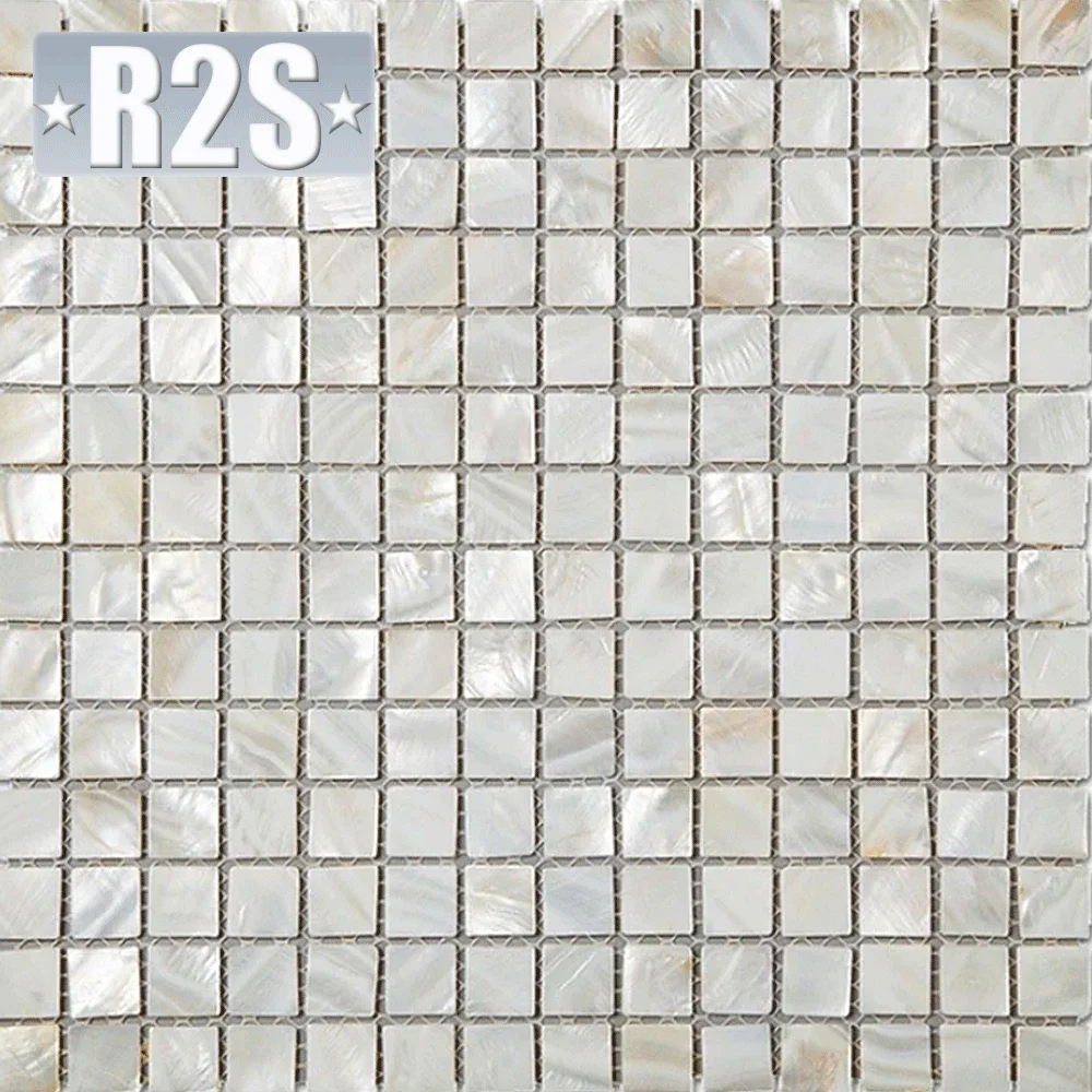 shell mosaic mother of pearl natural  kitchen backsplash wallpaper tile bathroom background shower decorative wall tiles sheet - view 2