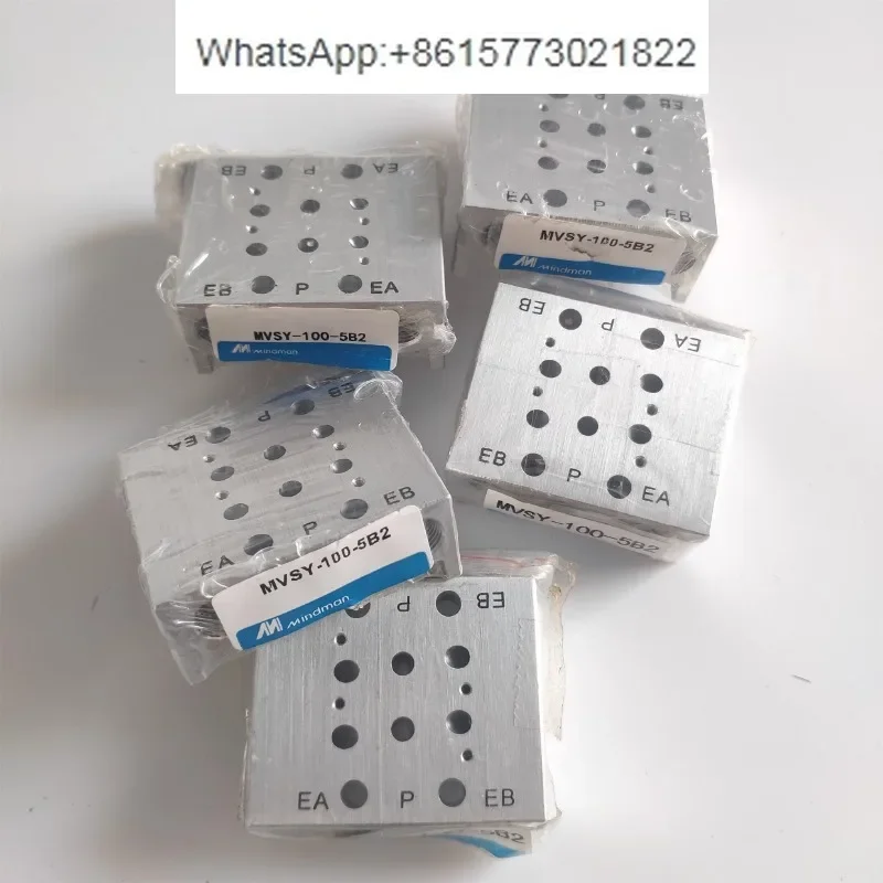 

Электромагнитный клапан Mindman MVSD-180-4E1-DC24 с двумя шинами MVSY-100-5B2 (1 шт.)