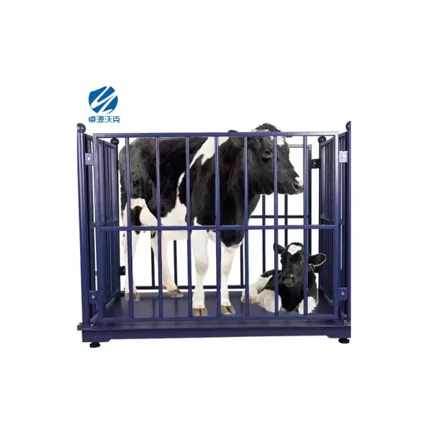 1-3 Ton Cattle Floor Weighing Scales Digital Livestock Weighing Scale For Pig Horse Goat Weighing Scale