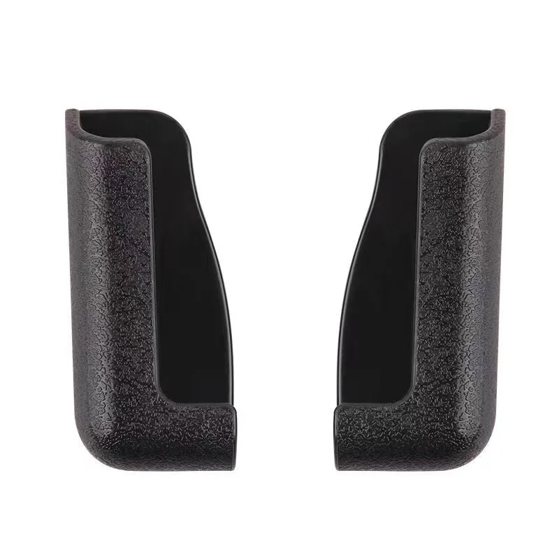 2Pcs Car Adhesive Phone Holder Universal L‑Shape Paste‑On Dashboard Phone Mount Self‑Sticky Mobile Phone Stand for Car Interior