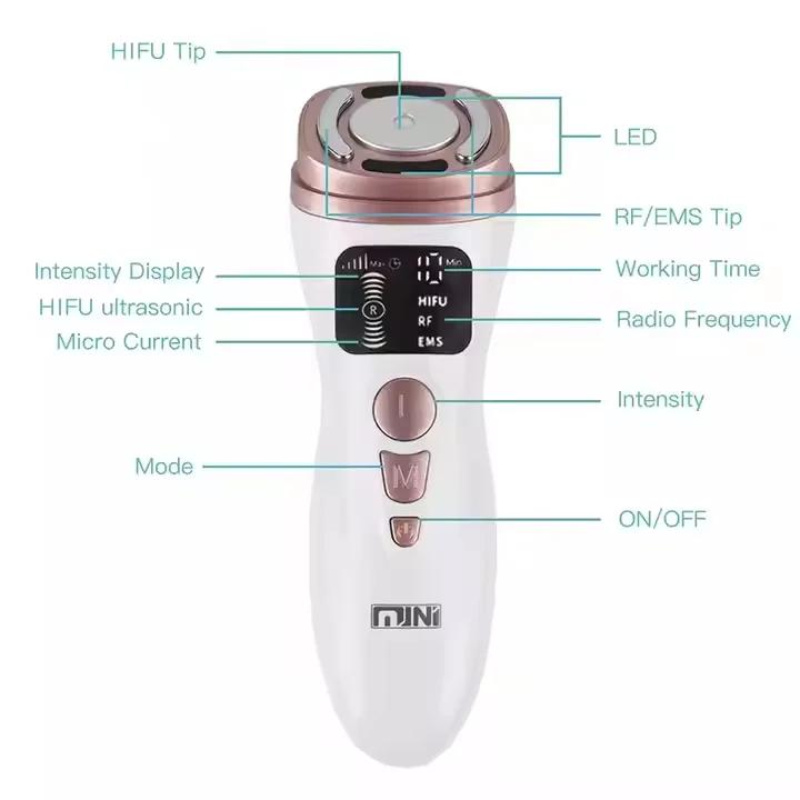 Portable Mini Skin Lifting Massage Machine Anti-Aging Skincare Tool for Winkle Removal Personal Care Beauty Device