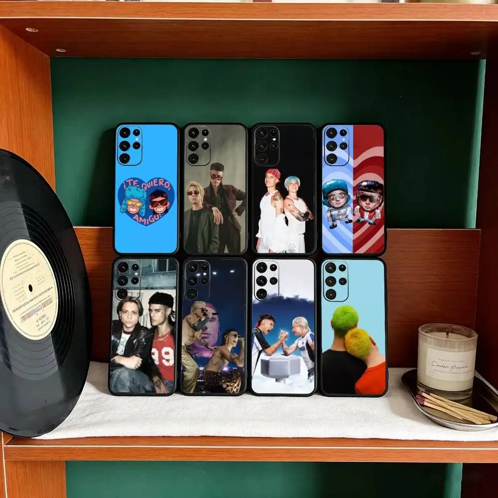 

P-Paco A-Amoroso And C-Ca7riel phone Case For Samsung S25,24,21,22,23,30,Ultra,20,Plus,Fe,Lite,Note Soft Black Cover