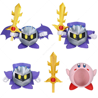 Star Kirby Knight Action Figures Kirby Meta Knight Movable Shapeshift Robot 3D Printed Anime Character Assembl Toys Kids Gifts