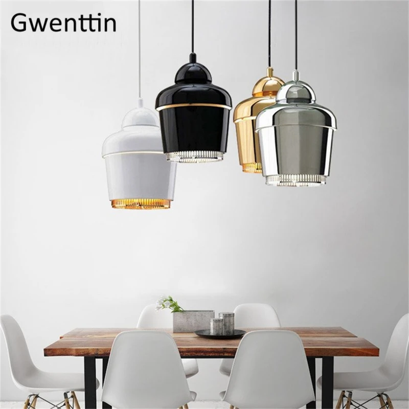 

Bell Pendant Light Nordic Modern Chandelier Gold Lighting Fixture Dining Room Kitchen Hanging Lamp Home Ceiling Decor Luminaire