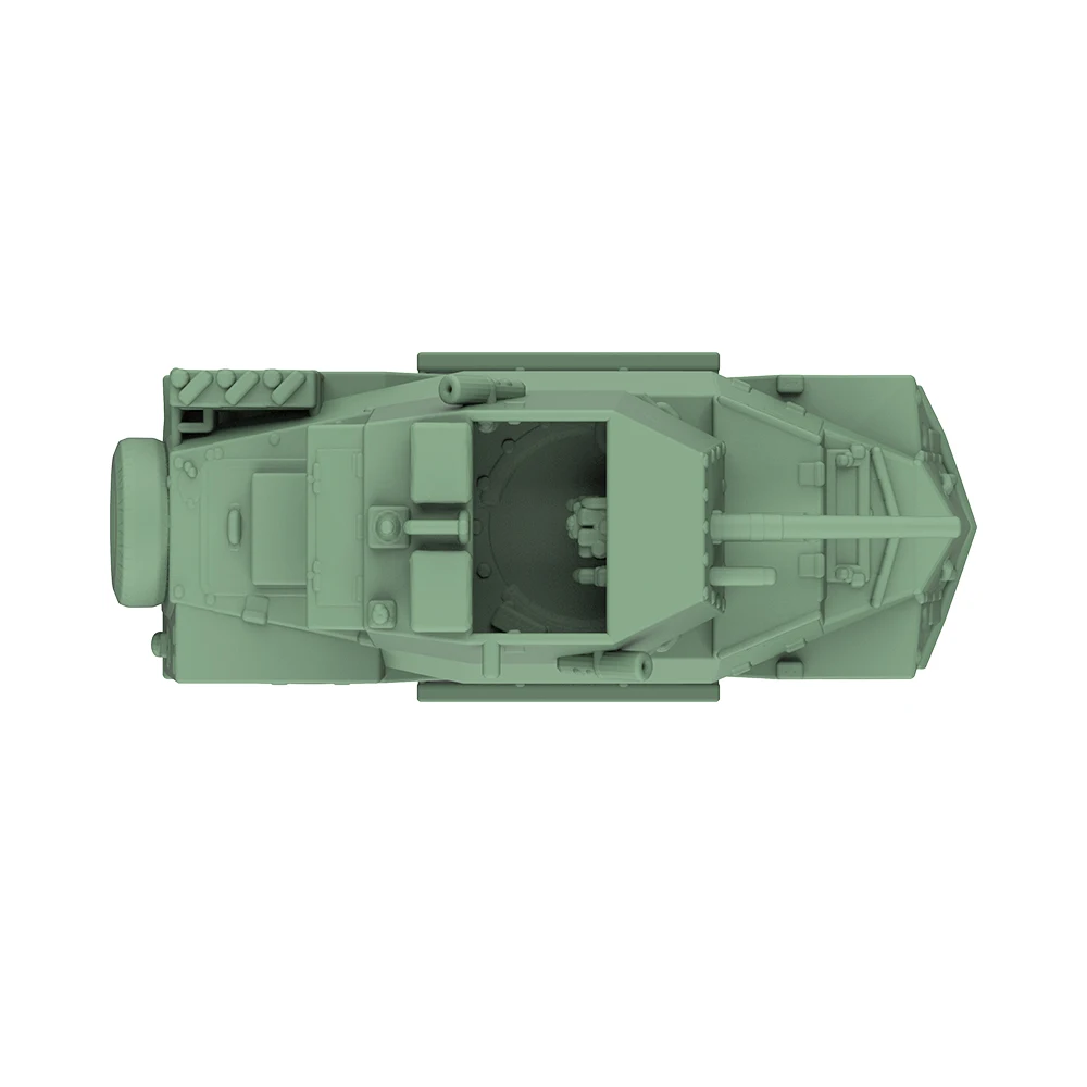 1/220 1/160 SSMODEL SS488 Eisenbahn-Militärmodellbausatz Britischer SARC MkIVa-Lichttank