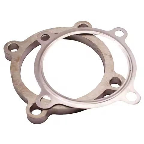 Turbo Flange 76mm Steel Adaptor Gasket Downpipe Fitting for Garrett T3 T4 GT30 GT35 Turbo