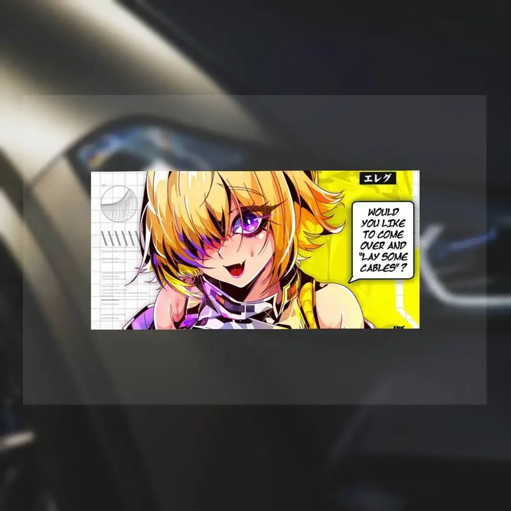 

Anime Girl Hentai Elegg Nikke Goddess Of Victory Motorcycle Reflective Stickers Skateboard Laptop Water Bottle