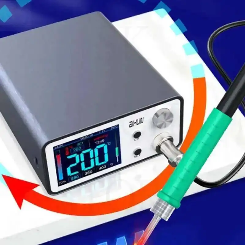 AIXUN T3A Intelligent Soldering Station Professional Welding T245 Rework Station For PCB Holder BGA Soldering Iron Repair Tools