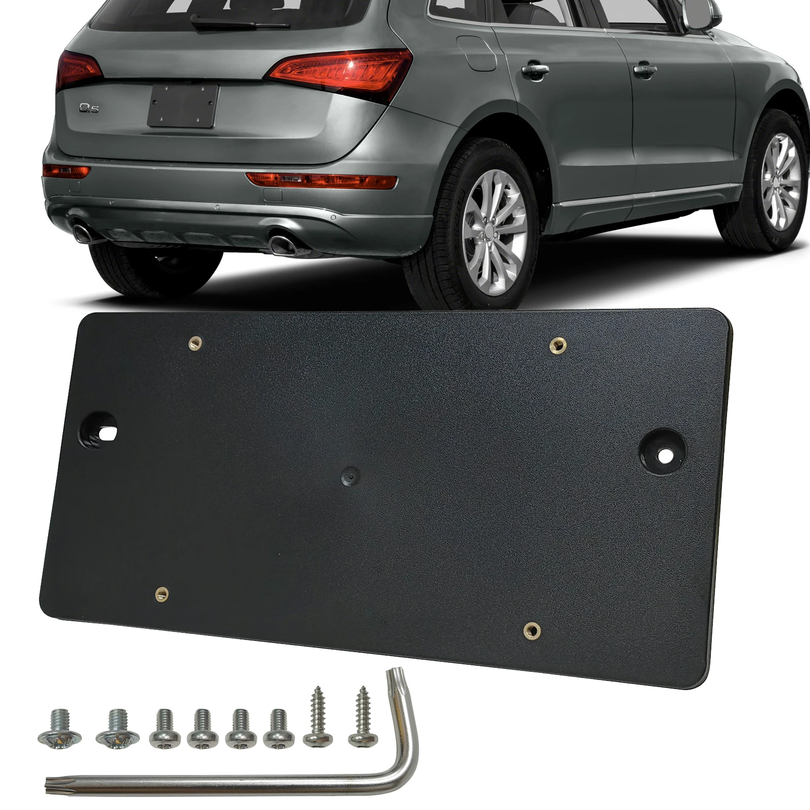 ProAutoparts888 Rear License Plate Bracket For Audi A6 S6 – 2012-2023, OEM 4G58271139B9