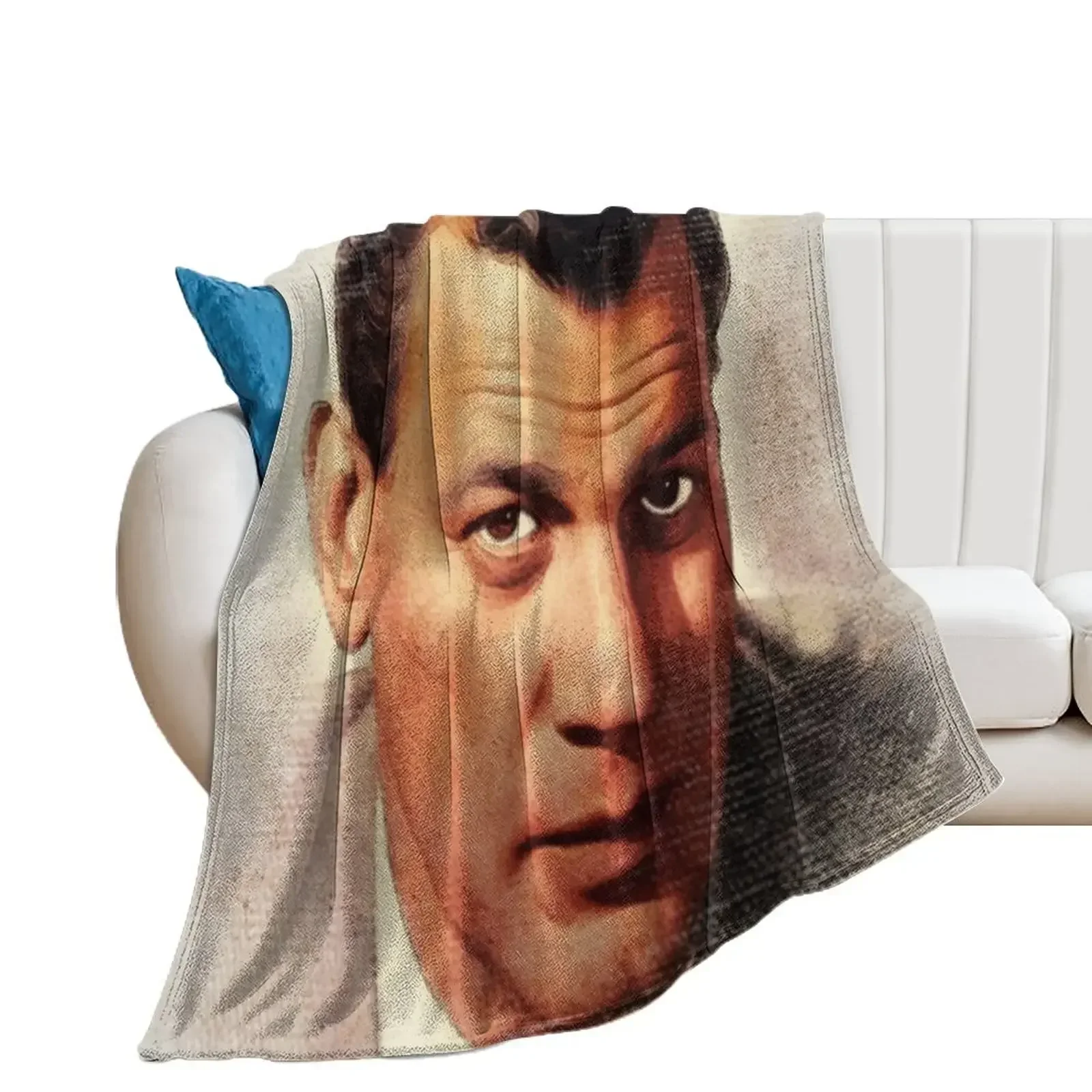 Joseph Cotten, Movie Legend Throw Blanket Blankets For Bed Sofa Quilt Plaid on the sofa Blankets