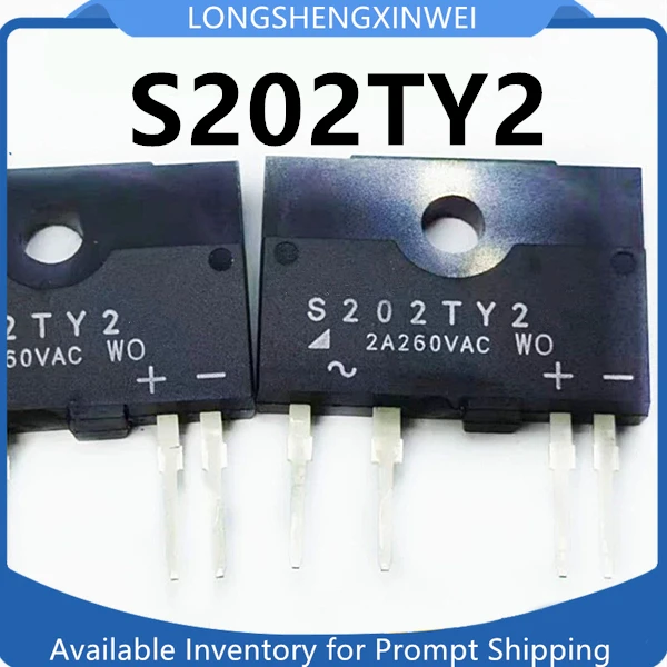 1PCS NEW S202TY2 Solid-state Relay Directly Inserted Into SIP4