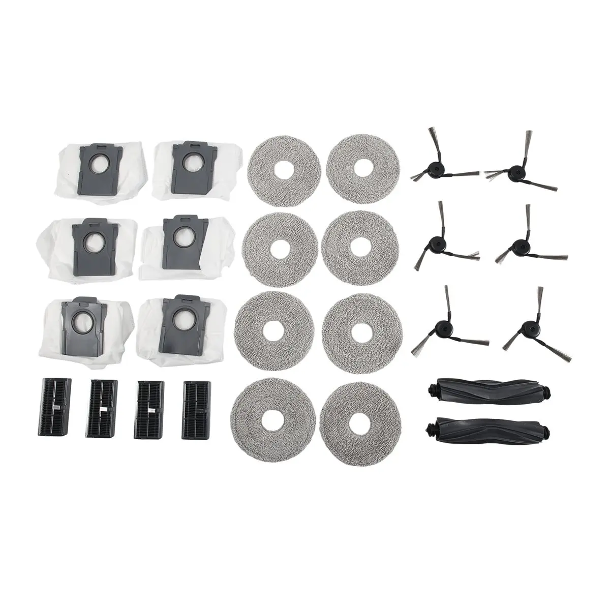 

A03V 26Pcs Accessories Replacement Part for Dreame X40 Ultra/ L40 Ultra /X40 Master Robot Vacuum Cleaner
