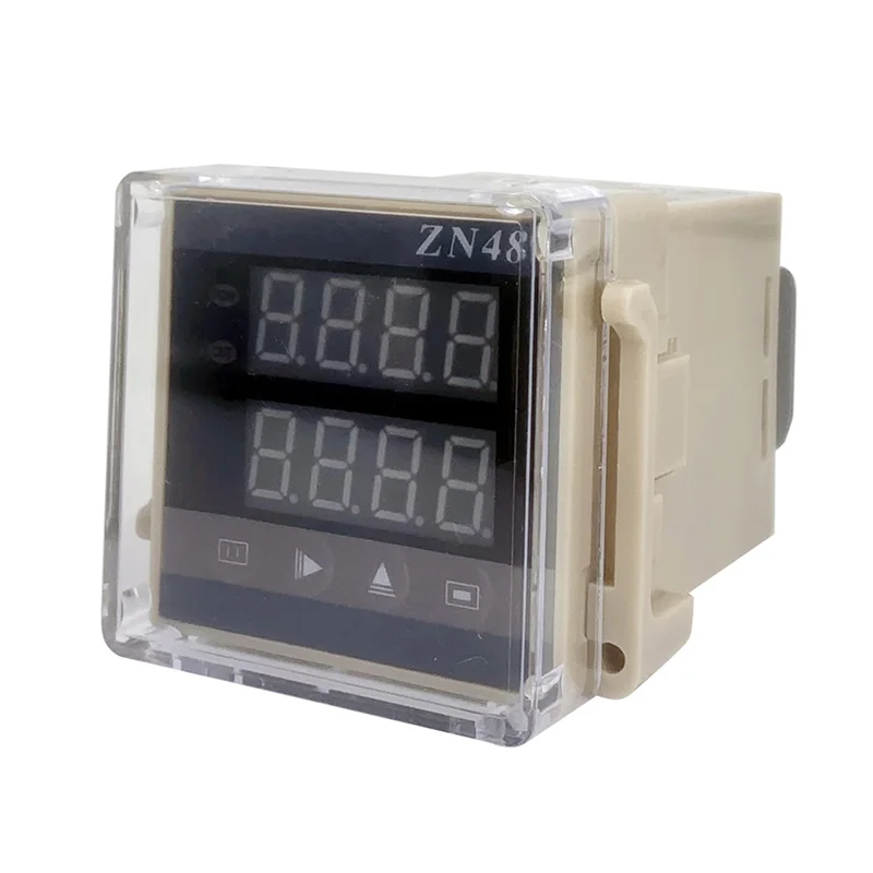 X11A Zn48dual Digital Display Time Relay  Counter Multifunction Cycle Delay AC220V DC24V Cycle Chronograph, And Frequency Meter
