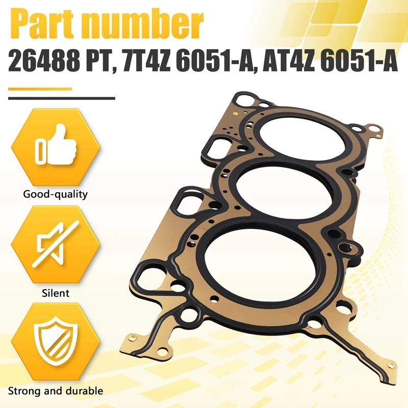 AT4Z6051A ,7T4Z6051A Right Cylinder Head Gasket For Ford Edge Explorer F-150 Flex Fusion Taurus Lincoln MKX Mazda CX-9