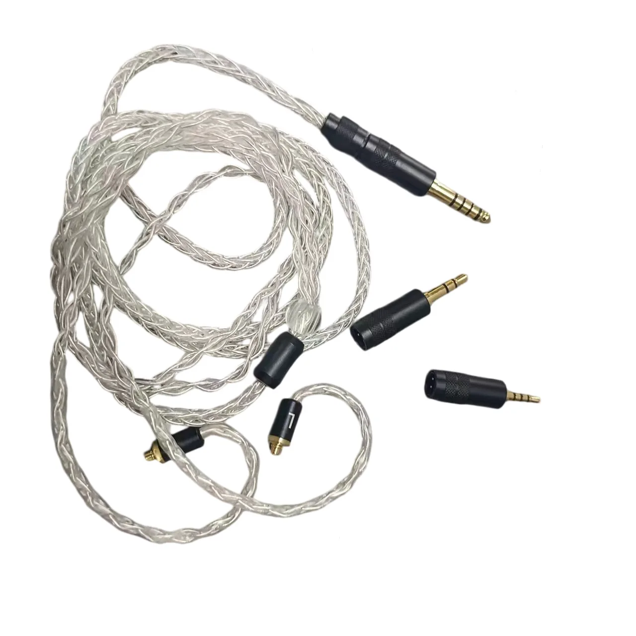 Silver Plated MMCX Interconnect Cable Designed for SE215 SE425 SE535 SE846 with Emphasis on Signal Integrity and Usability