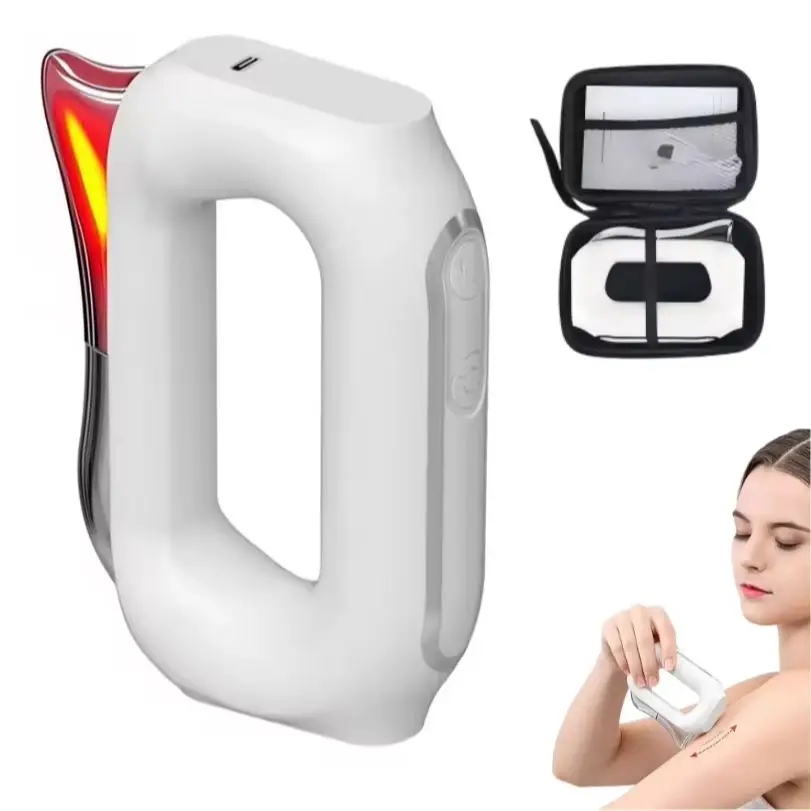 Novo Massageador Corporal Elétrico Vibratório 2026: Faca de Fáscia para Relaxamento Muscular e Lifting Corporal - Ferramenta de Massagem Hyperblade