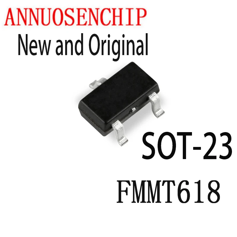 10PCS New And Original SOT23 618 SOT FMMT618TA SOT-23 FMMT618