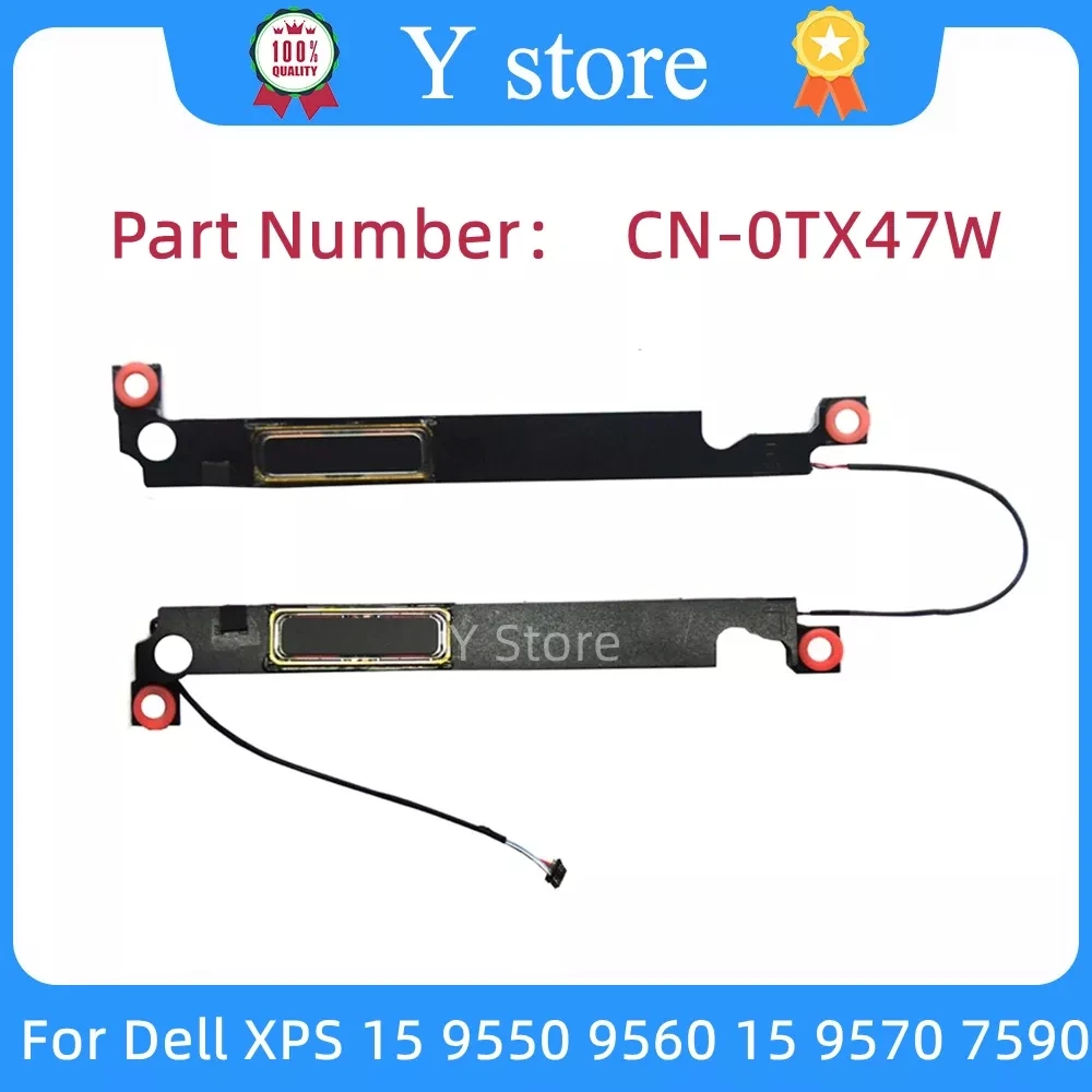 

Y Store Новинка для ноутбука Dell XPS 15 9550 9560 XPS 15 9570 7590 5510 точность 5520 5530 5540 комплект динамиков для ноутбука-R + L 0TX47W TX47W