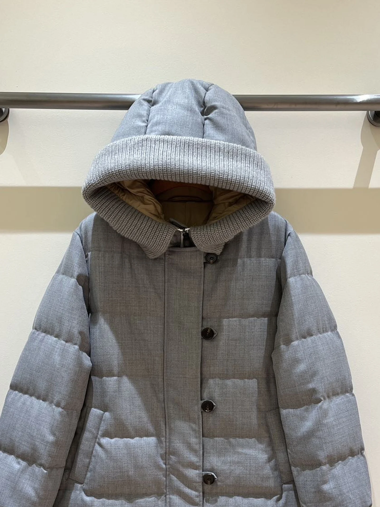 2026 Winter New High-Quality Fashionable Casual Goose Down Jacket For Women, Long Solid Color