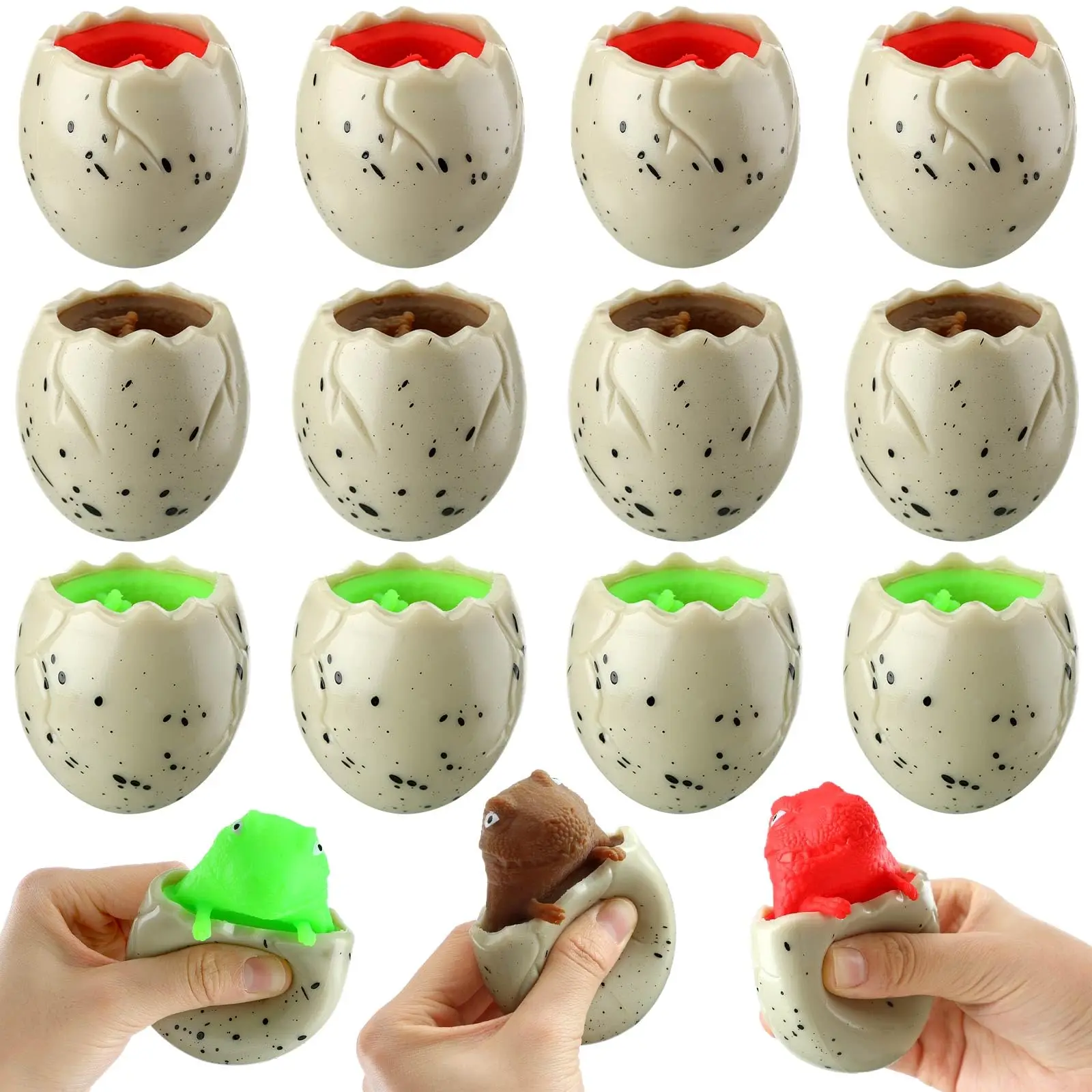 Funny Pop-Up Vent Dinosaur Cup Squeeze Cup Toy Vent Ball Rebound Antistress Reliever  Novelty Cute Toys ﻿