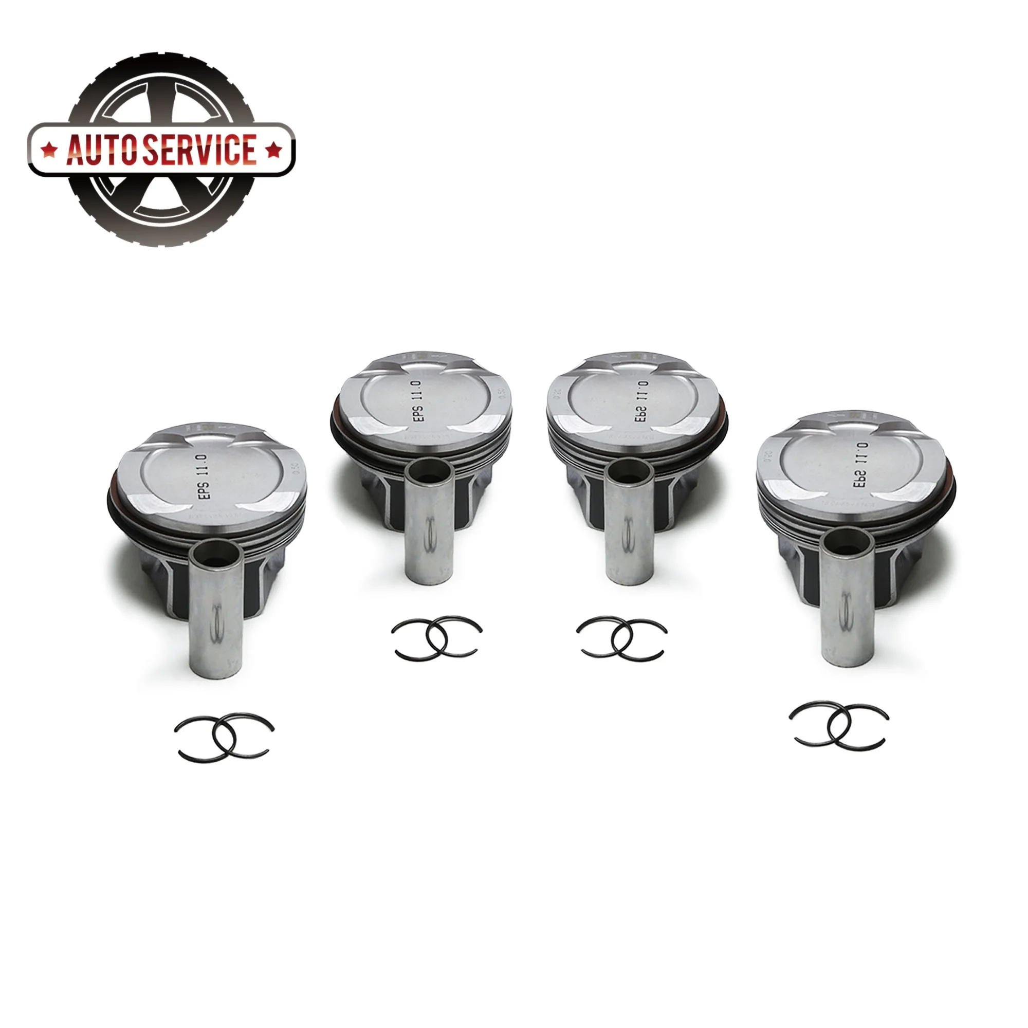 Pistons & Rings Set enlarged 0.50mm Fit for BMW1 2 3 4 5 6 7 X1 X3 X4 Z4  320i 430i 520i 730i X3 X4 Z4 Mini F56 F57 11259468870