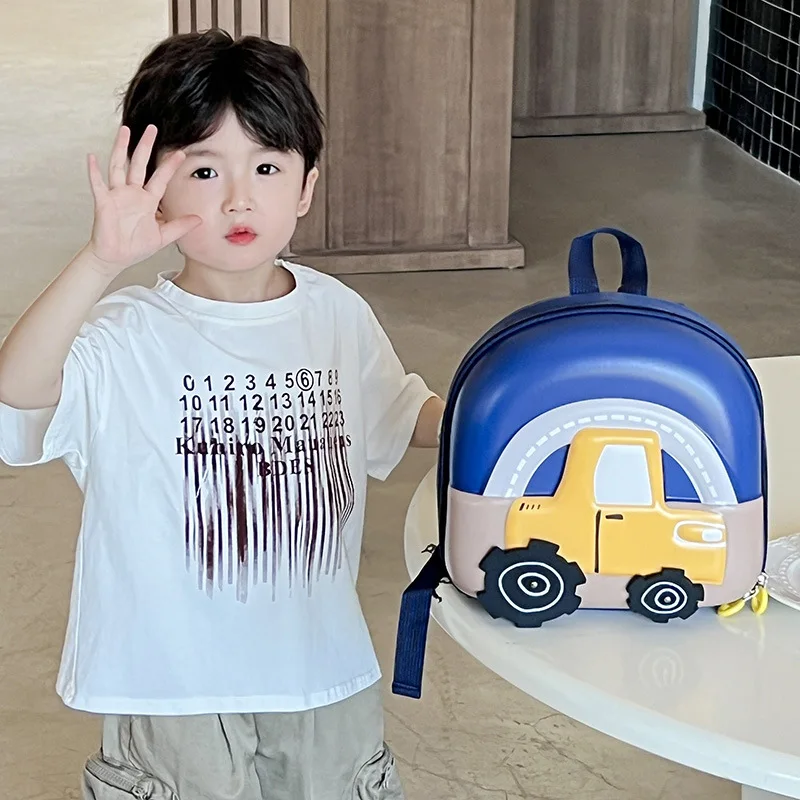 

3D Toddler Backpack Cute Kindergarten School Bookbag Small School Backpack for Boys Girls Go for An Outing