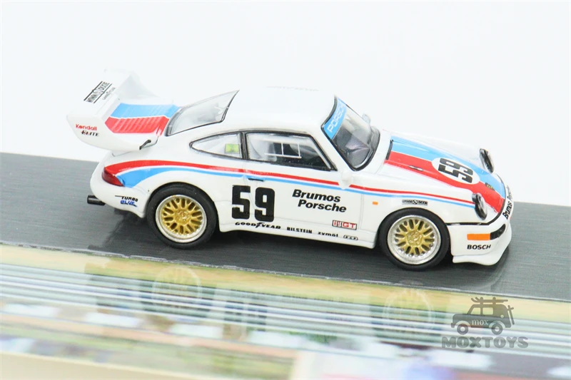 Schuco 1:64 911 Turbo S LM GT 12H Sebring 1993 #59 Diecast Model Car