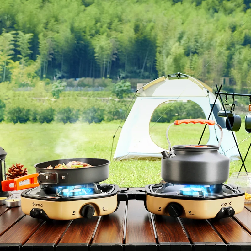 Уличная походная плита, настольная газовая плита, складная, хит продаж, сертификация CE 2025
