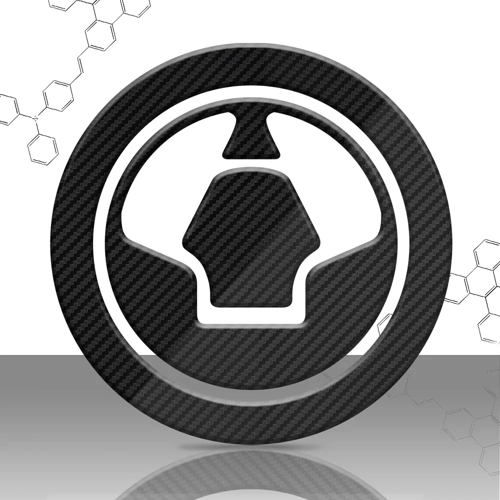 For kawasaki Z1000SX Z800 Z750 Z1000 ZX6R ZX10R ER6N Motorcycle 3D Carbon Fiber Gas Oil Cap Sticker Protecter Waterproof Decal