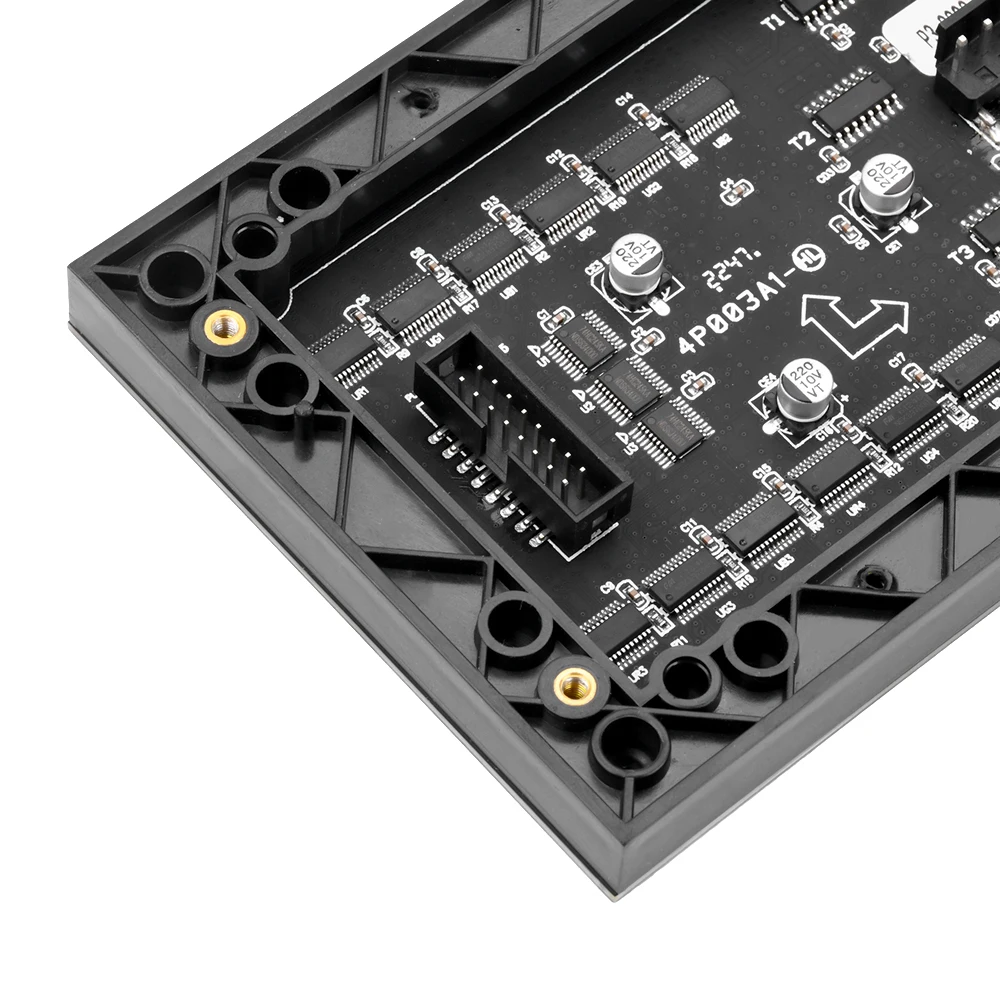 Módulo de Display LED Colorido P3 Interior SMD2121, 64x32 Pontos, 192x96mm, Digitalização 1/16, Tela LED RGB