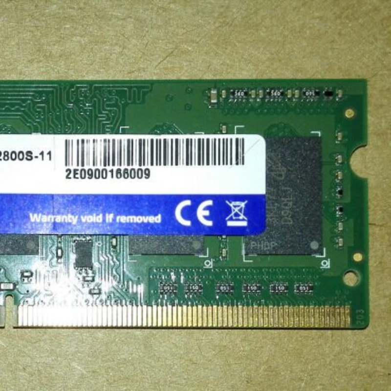 The 4G DDR3L 12800S 1600 is compatible with 1333 low voltage notebook memory