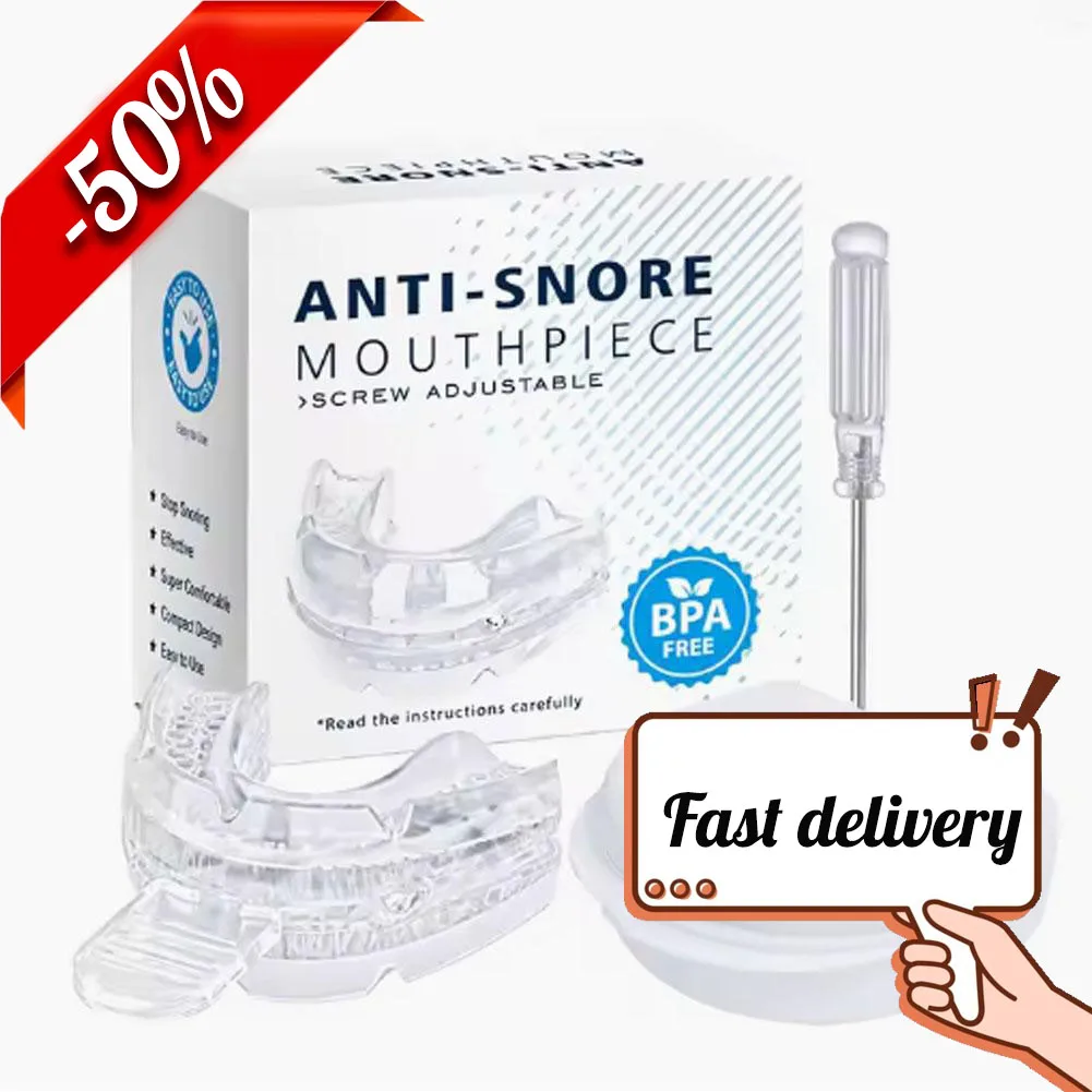 

Anti Snoring Device Anti Snoring Mouthpiece Mouth Guard for Men Women Snore Reducing Most Comfortable Adjustable Oral Appliance