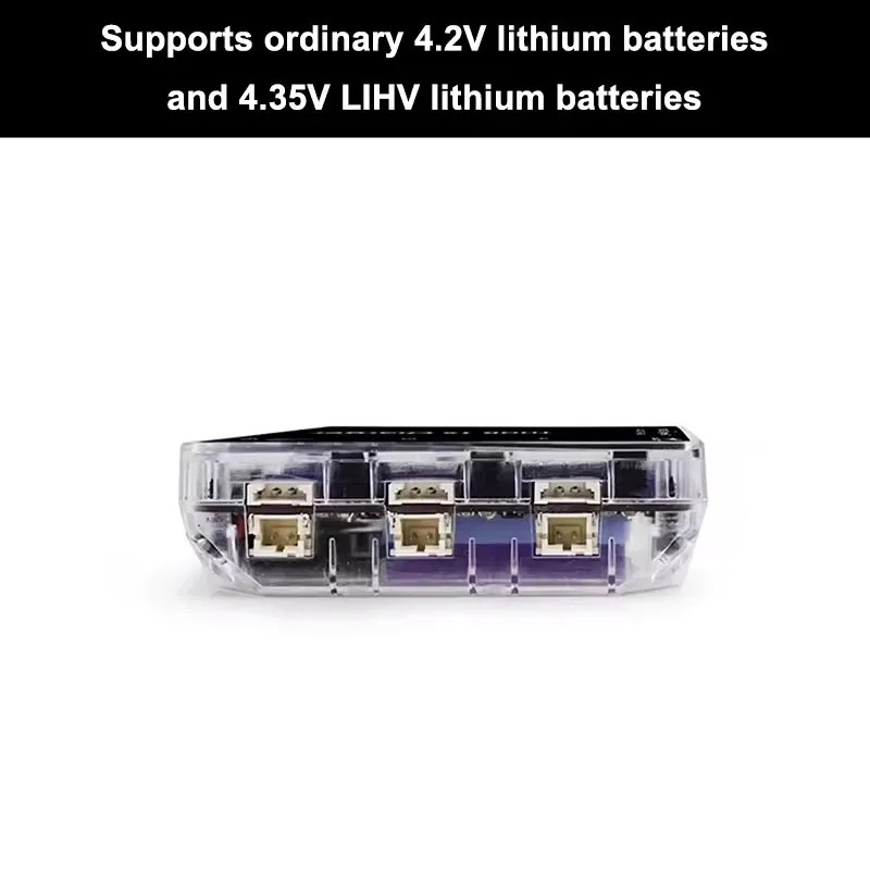 

Зарядное устройство HGLRC Thor 1S V2, 6-портовая плата для параллельной зарядки с поддержкой PD3.0/QC3.0/BC1.2 для литиевых аккумуляторов 4.2V и 4.35V LIVH