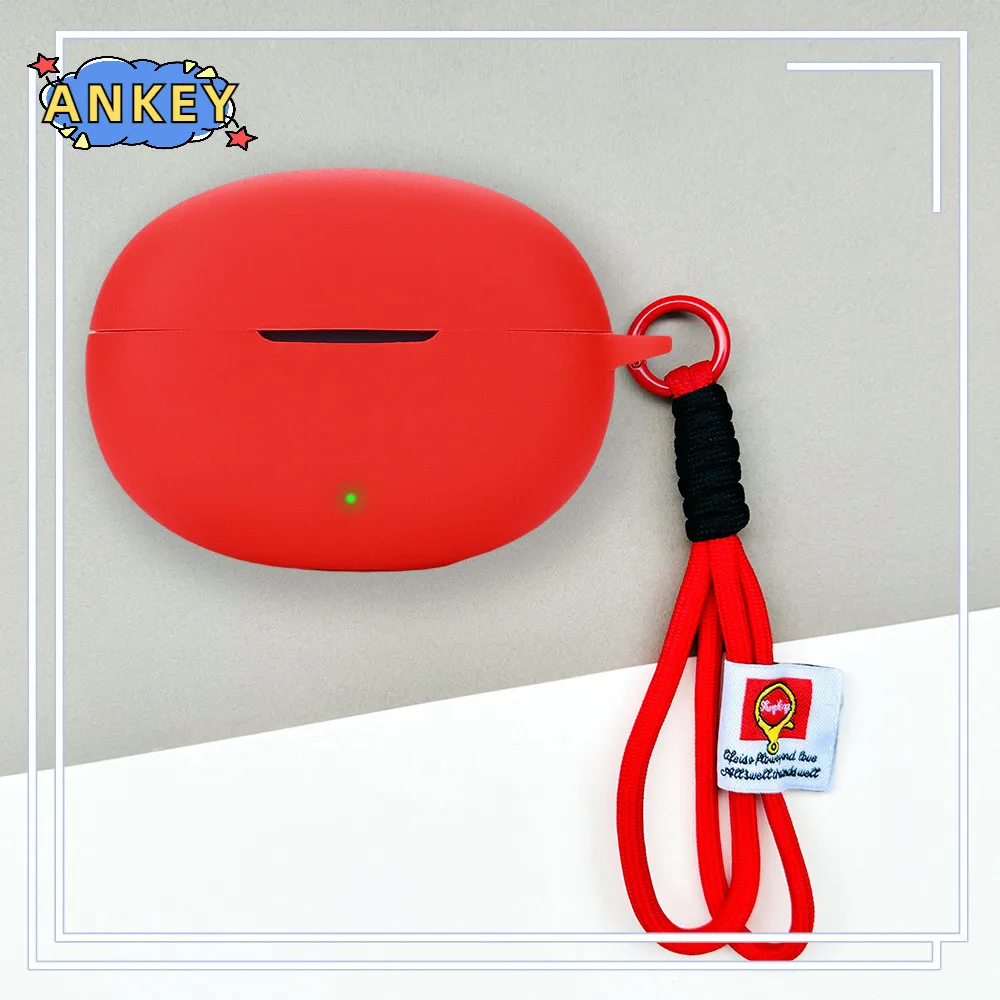 Case for QCY Crossky C50 Soft Cover Protective Shell Nylon Lanyard Anti Dust Sleeve Hand Rope Strap Accessories view 6