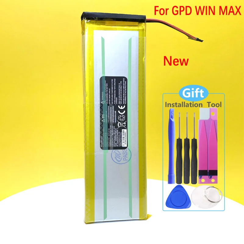 

New Battery For GPD WIN MAX WinMax Handheld Gaming Laptop 4545165-3S Tablet