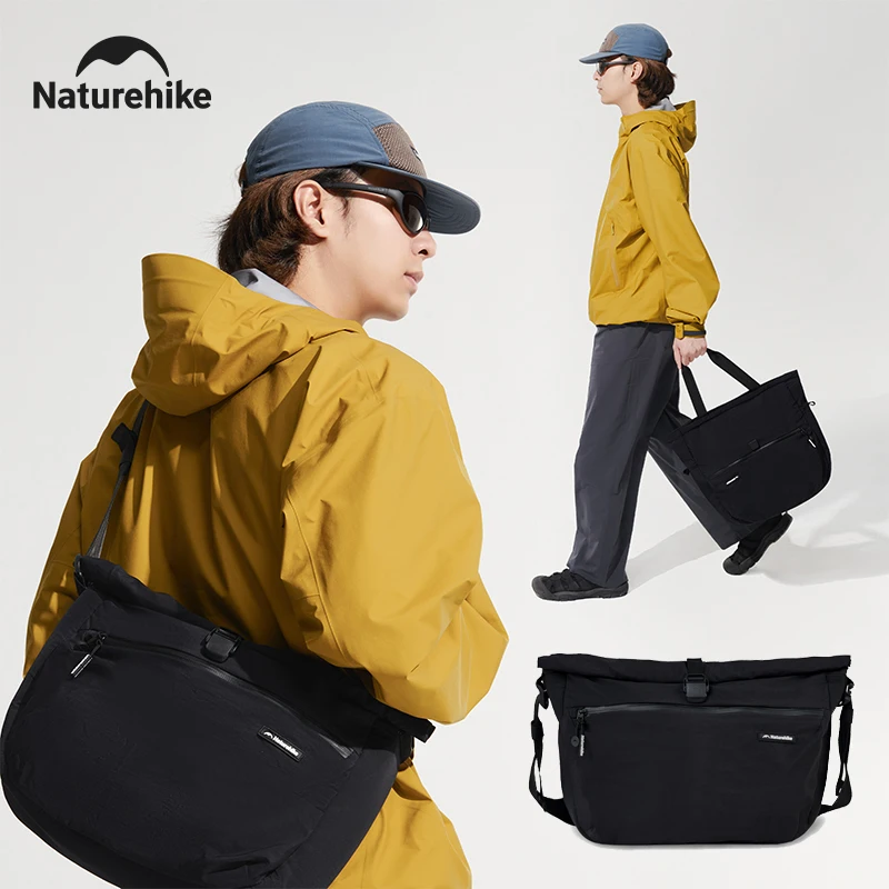 

Naturehike Casual Satchel Bag Outdoor Leisure Waterproof 15L Large Capacity Adjustable Travel Bag Women and Men Backpack
